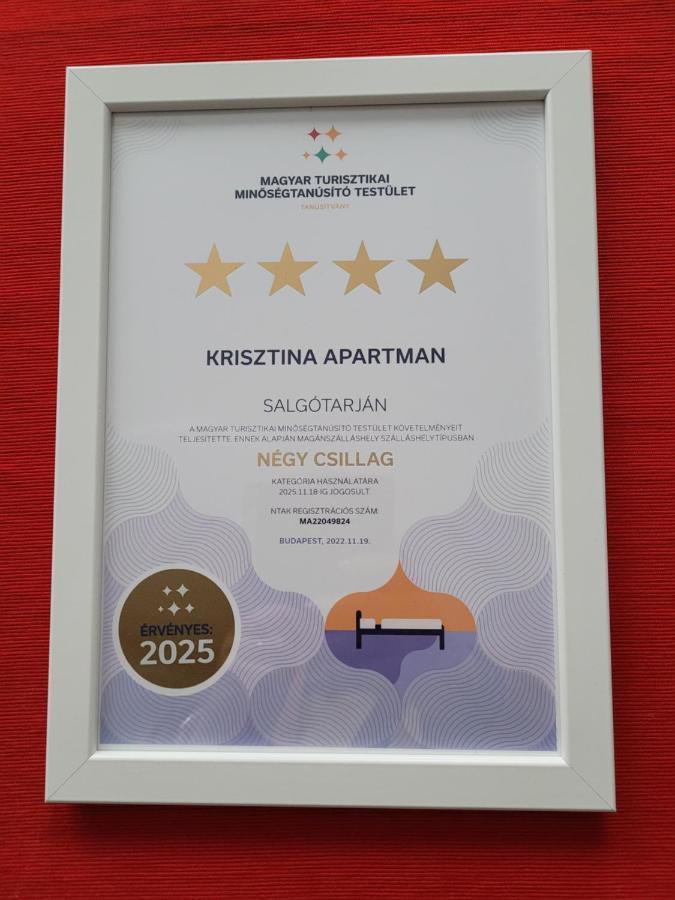 Krisztina Apartman Apartment Salgotarjan Ngoại thất bức ảnh